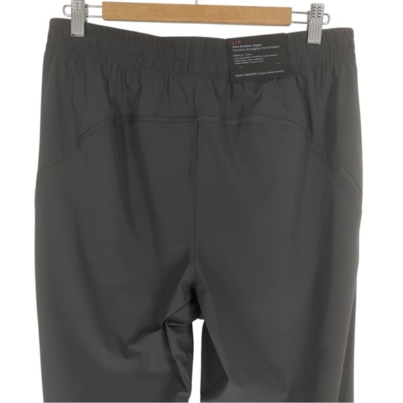 Lululemon Pace Breaker Jogger Graphite Grey Size Large NWT - Picture 6 of 11